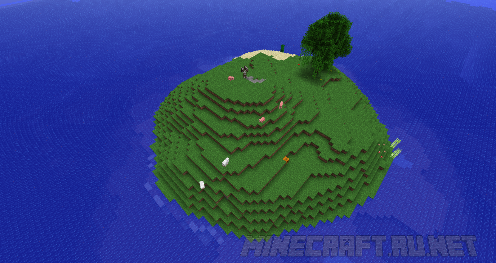 minecraft survival island maps pc