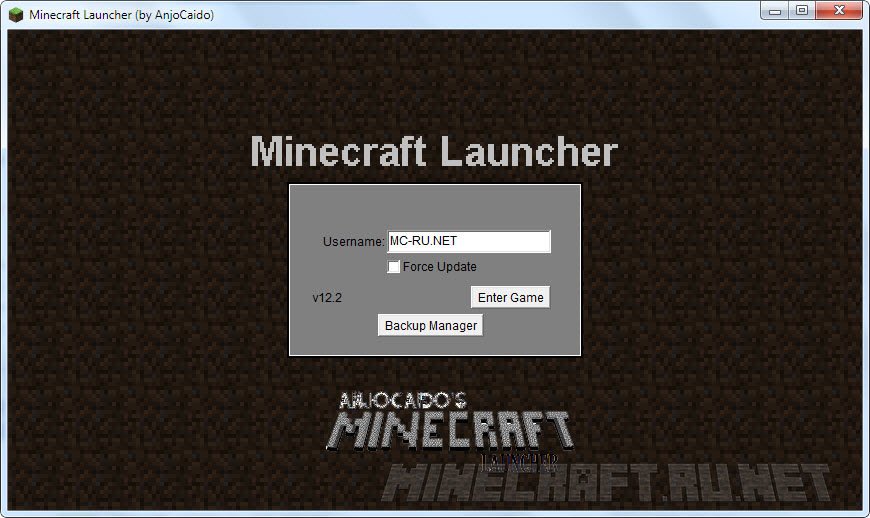 Minecraft AnjoCaido's Launcher