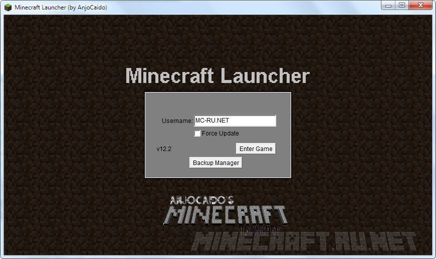 Anjocaido S Launcher V 12 2 Launchers Mc Pc Net Minecraft Downloads