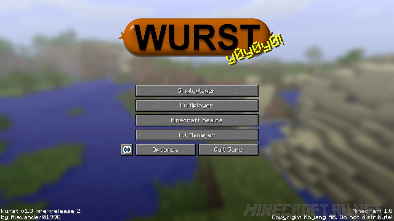 Minecraft Wurst Client