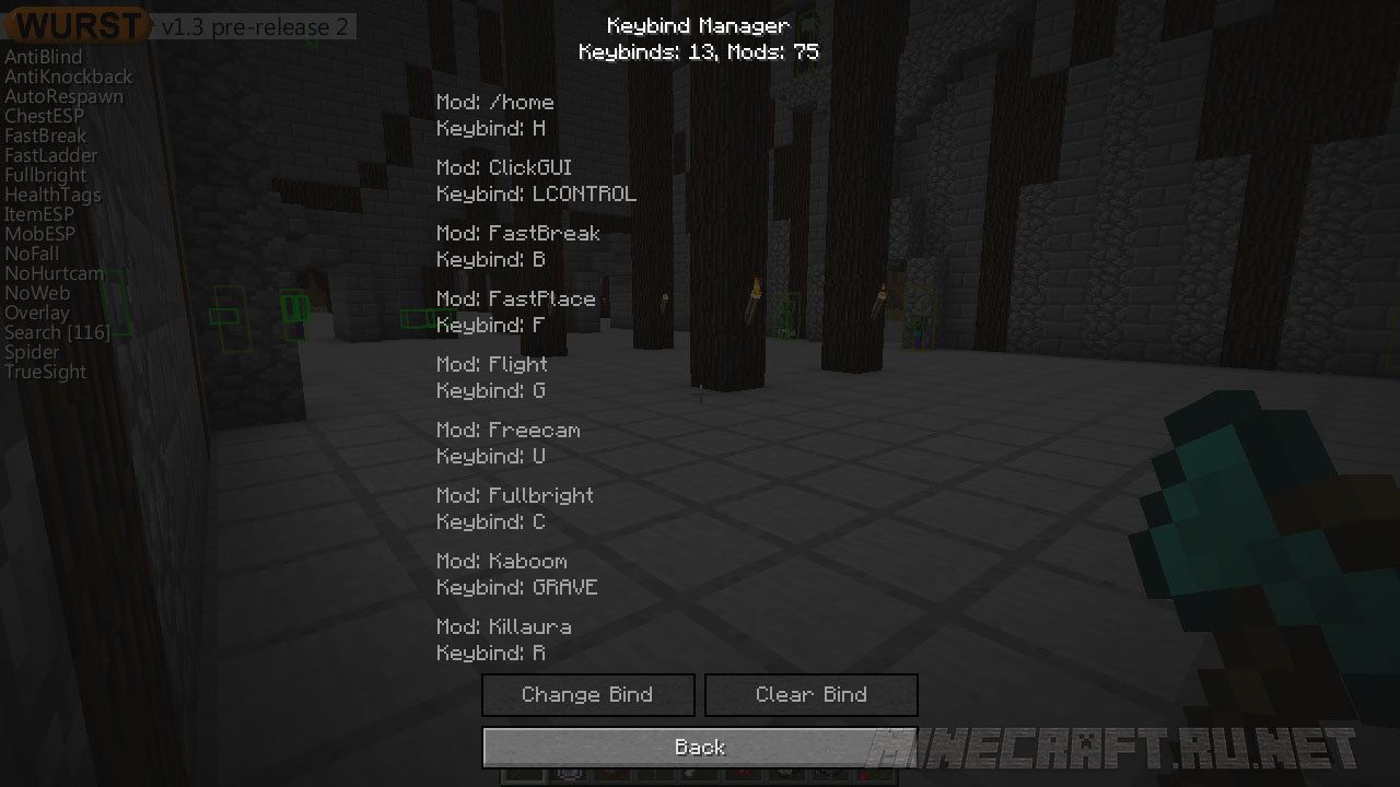 Minecraft 1.20.2 Wurst Hacked Client Downloads 