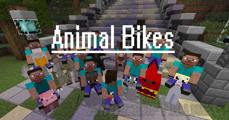 Minecraft Animal Bikes