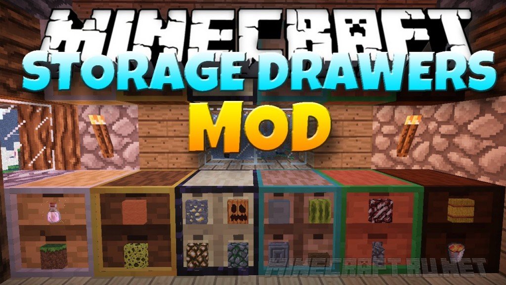 Minecraft Storage Drawers