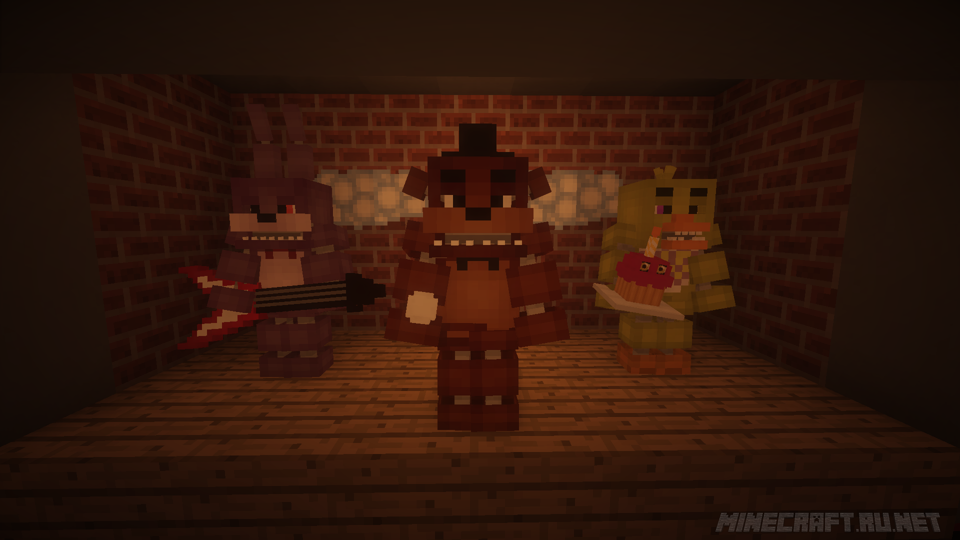 Freddy Fazbear's Pizza / FNAF 1 Map made by Matwey05604 / 1.18.2