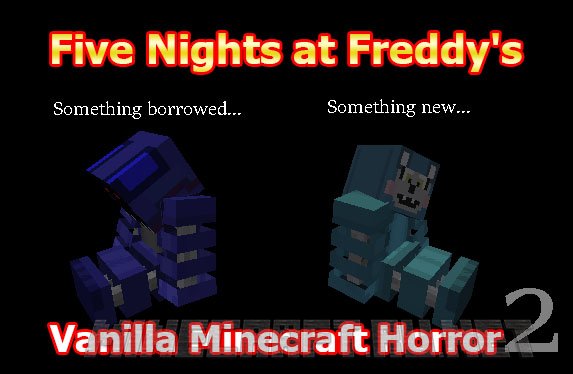 Five Nights At Freddy's 1 in Vanilla Minecraft Map