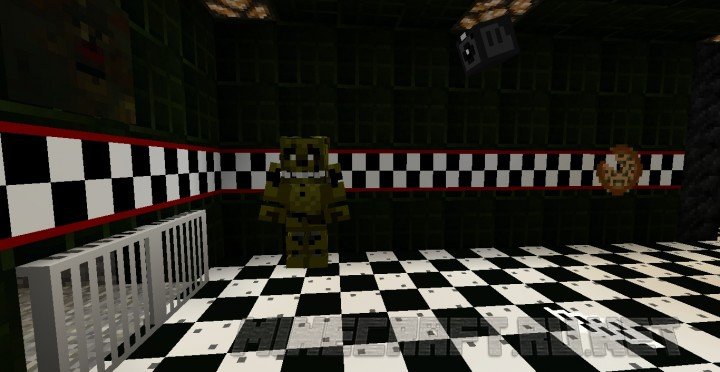 Five Nights at Freddy's 3 (1.19.2+) Minecraft Map