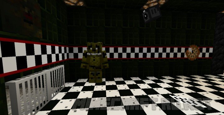 FNaF 3 Multiplayer Minecraft Map