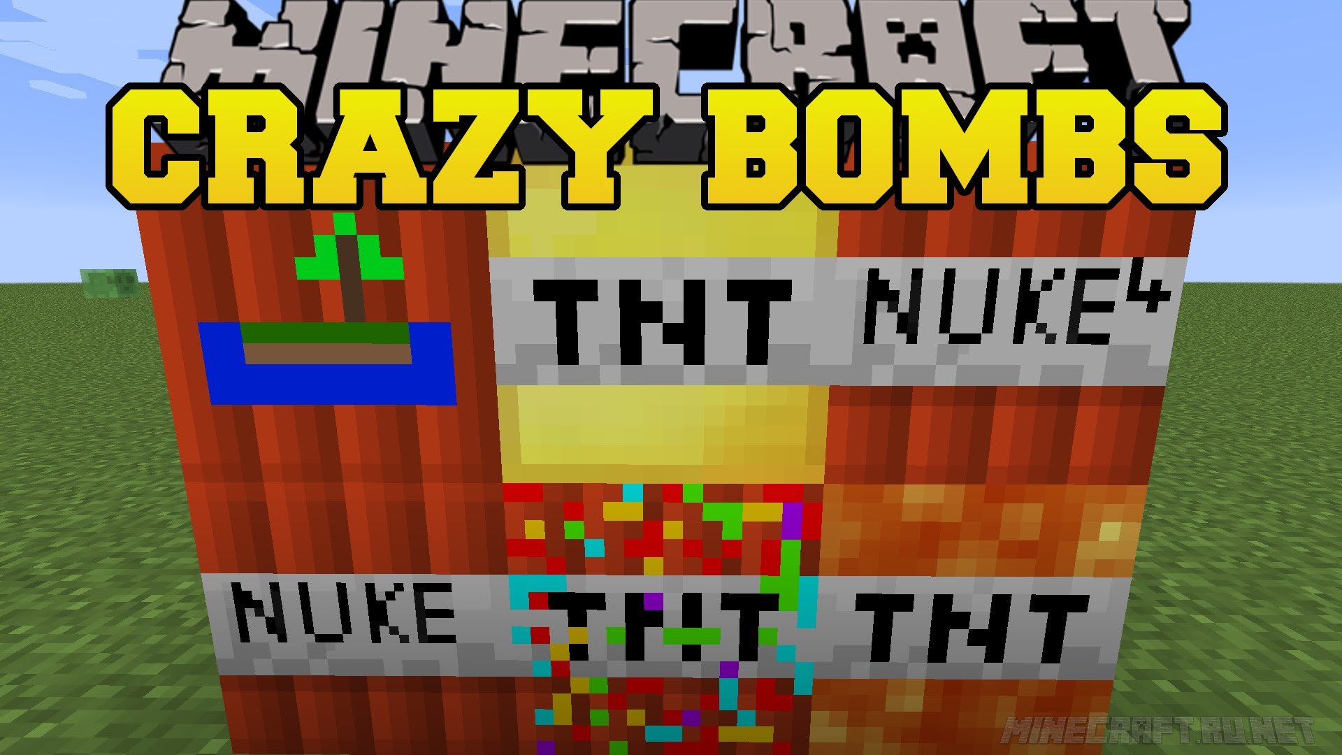 Minecraft The Crazy Bombs