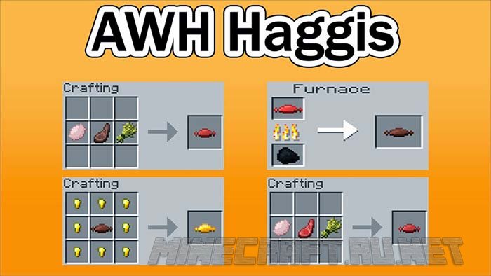 Minecraft AWH Haggis Mod