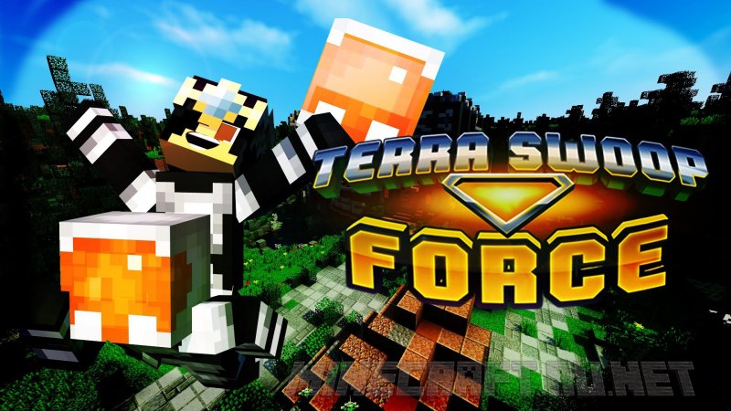 Minecraft 1.9.2: Terra Swoop Force Map(Screenshot) by