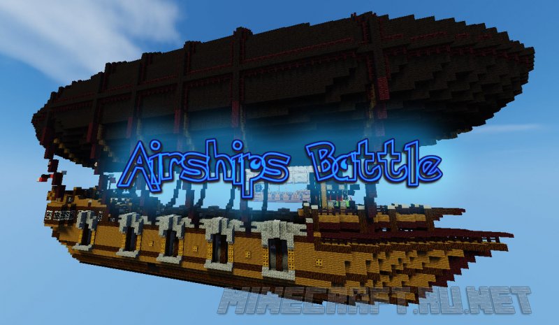 Minecraft Airships Battle