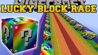 Rainbow Lucky Block Race - Maps
