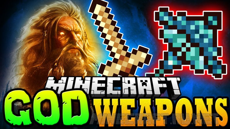 Minecraft Gods' Weapons