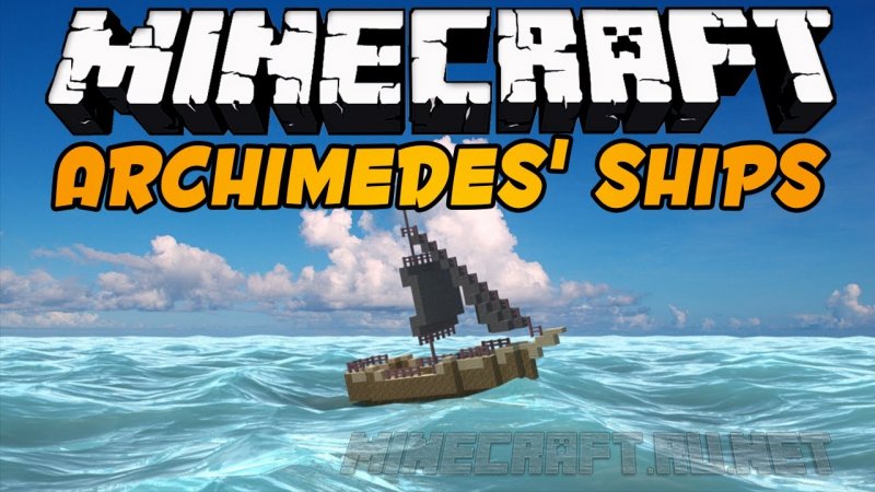 Minecraft Archimedes Ships