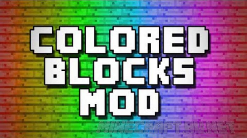Minecraft Flat Colored Blocks
