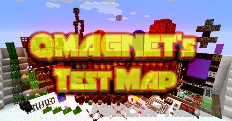 Minecraft QMAGNET's Test Map