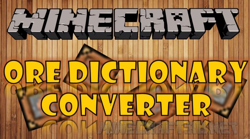 Minecraft Ore Dictionary Converter