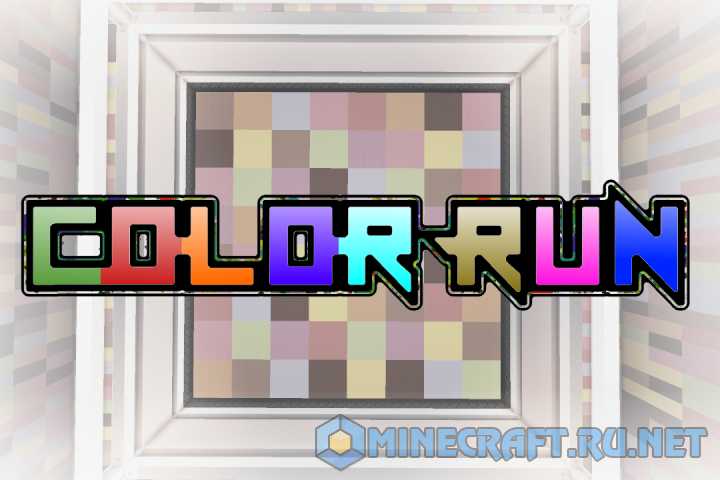 Minecraft Color Run