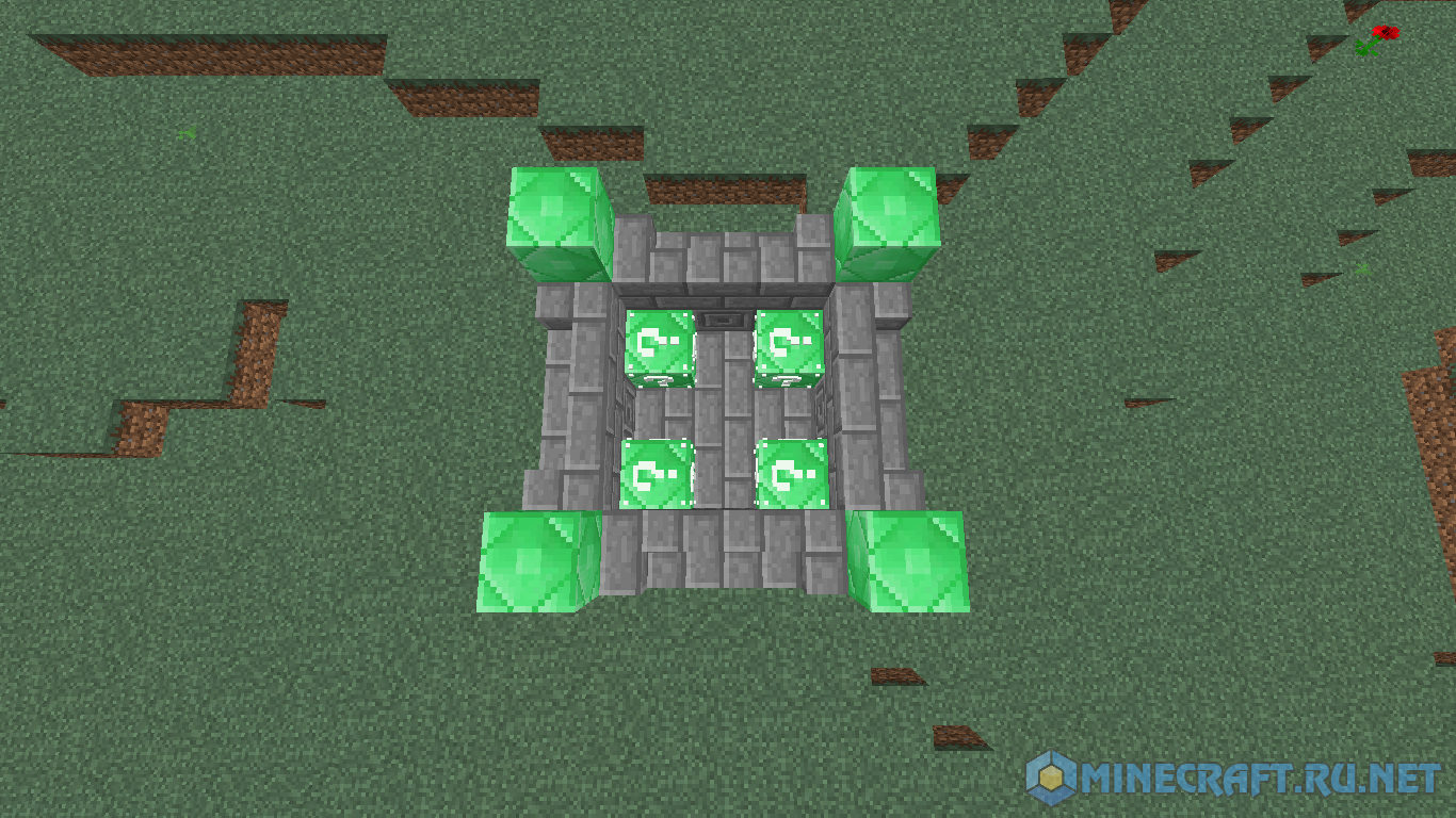 Emerald Lucky Block Mod 1.11.2/1.10.2 for Minecraft is an addon