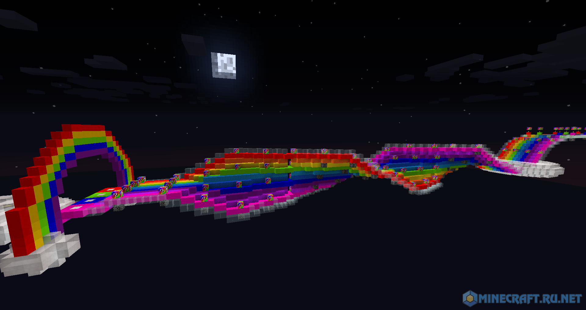 Lucky Block Race Map 1.9.1/1.8.9/1.8 - Minecraft 1.14.3