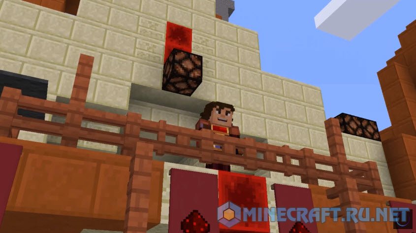 Minecraft Story Mode Redstonia Map 1.12.2, 1.11.2 