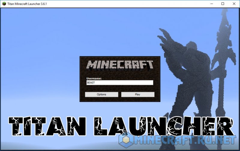 Minecraft Minecraft Titan Launcher