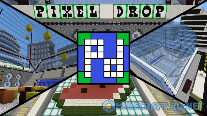 Minecraft Pixel Drop