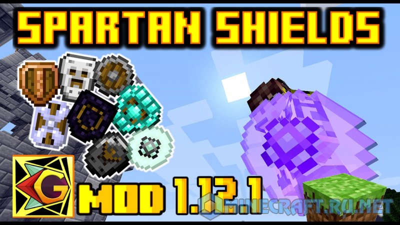 Minecraft Spartan Shields