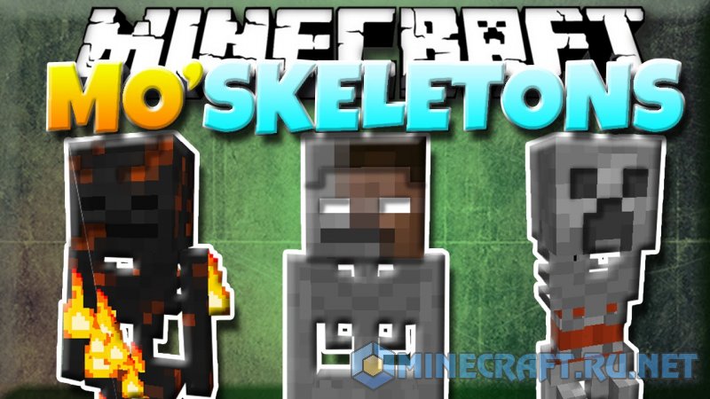 Minecraft Mo’ Skeletons