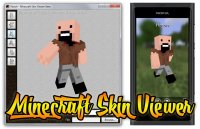 Minecraft Skin Viewer - Soft
