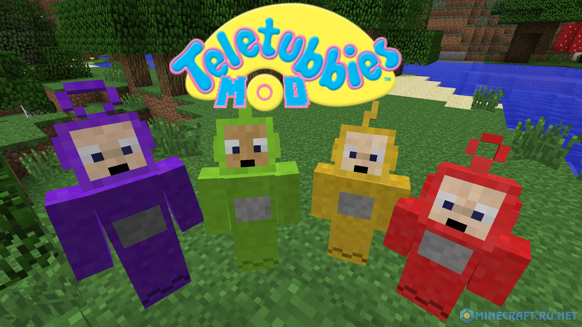 Slendytubbies Map Minecraft JAVA 1.12.2 Minecraft Map