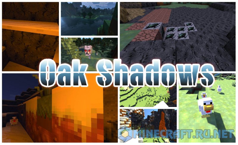 Minecraft Oak Shadows