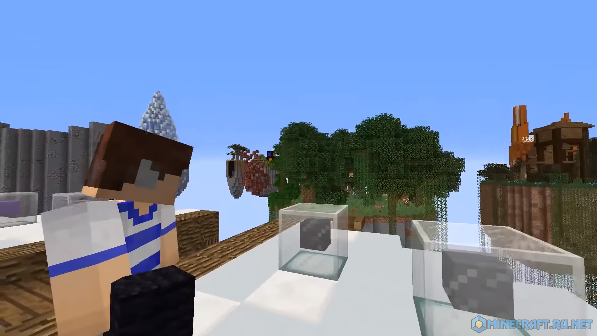how to get skyblock on minecraft pc with friends