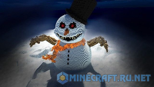 Minecraft Frosty the Snowman