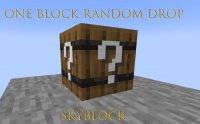 One Block Random Drop Skyblock - Maps