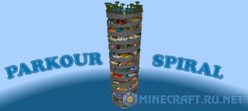 Minecraft Parkour Spiral 3