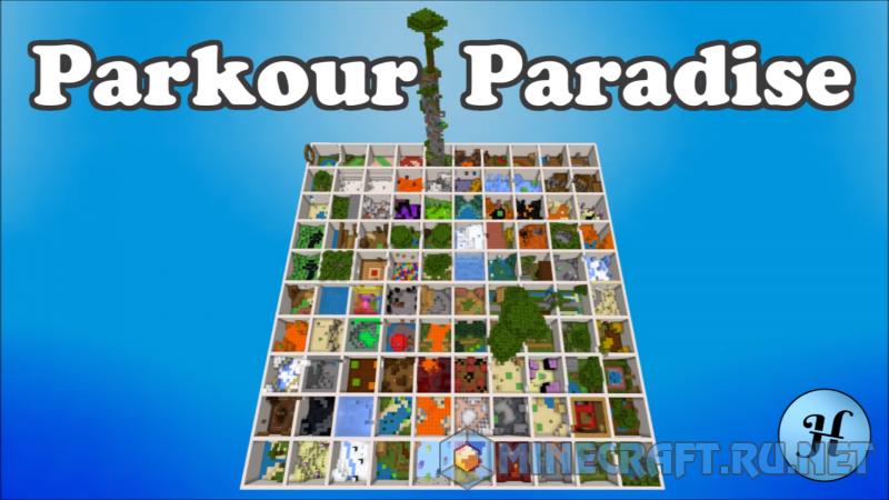 Minecraft Parkour Paradise